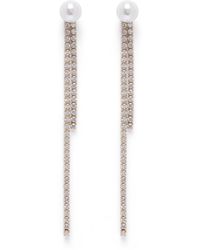 Liu Jo - Orecchini Pendenti Con Strass - Lyst