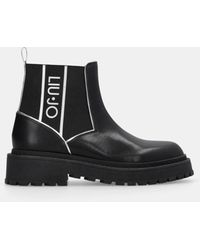Liu Jo - Liu Jo Bottines Beatles En Cuir - Lyst