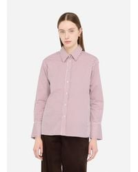 Liu Jo - Liu Jo Chemise En Coton À Rayures Avec Top - Lyst