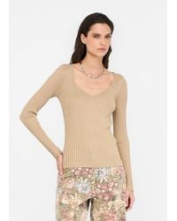 Liu Jo - Liu Jo Pull À Encolure En V - Lyst