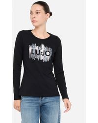 Liu Jo - Liu Jo T-Shirt A Maniche Lunghe - Lyst