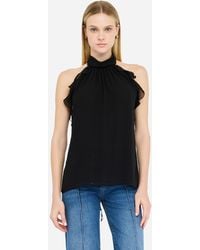 Liu Jo - Liu Jo Top De Cérémonie En Georgette - Lyst