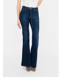 Liu Jo - Liu Jo Jeans Flare Con Cintura - Lyst