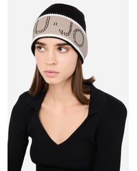 Liu Jo - Liu Jo Mütze Mit Logo Aus Lurex - Lyst