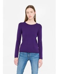 Liu Jo - Liu Jo Pullover Mit Details Aus Lurex - Lyst