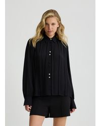 Liu Jo - Liu Jo Chemise En Georgette Avec Plis - Lyst
