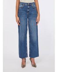 Liu Jo - Liu Jo Jean Taille Basse À Jambe Large - Lyst