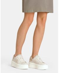 Liu Jo - Liu Jo Sneakers À Plateforme En Cuir - Lyst