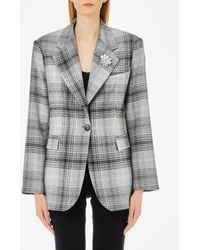 Liu Jo - Liu Jo Blazer Da Completo Con Spilla - Lyst