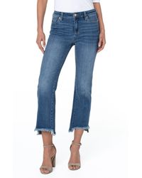 liverpool chloe capri rolled cuff jean