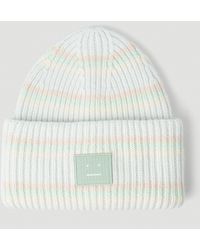 Acne Studios Straight Face Hat in Black 