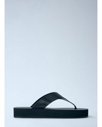 The Row - Dune Platform Thong Sandals - Lyst