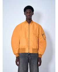 Martine Rose - Bomber Jacket With Ribbed Trims - Lyst