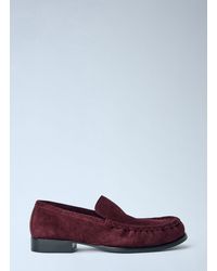 Dries Van Noten - Suede Finish Loafers - Lyst
