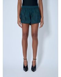 Saint Laurent - Elasticated Waist Shorts - Lyst