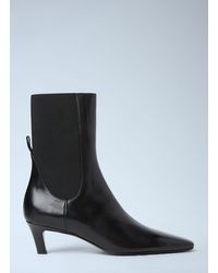 TOTEME - The Mid Heel Boots - Lyst
