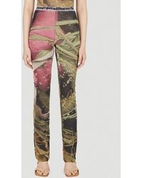 OTTOLINGER X Lucie Stahl Mesh Trousers - Brown