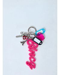 Balenciaga - Hourglass Soft Big Souvenirs Keyring - Lyst