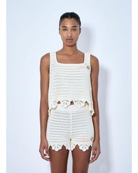 Chloé - Sleeveless Cropped Top - Lyst