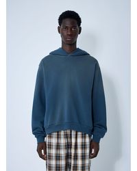 Acne Studios - Hooded Logo Motif Sweatshirt - Lyst