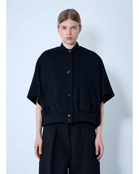 Max Mara - Cashmere Cropped Sleeve Jacket - Lyst