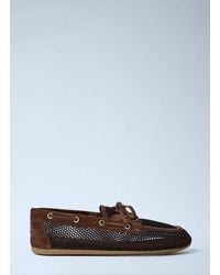 Miu Miu - Mesh Loafers - Lyst