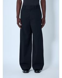 Lemaire - Wide-Leg Tailored Trousers - Lyst