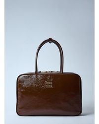 Miu Miu - Beau Naplak Patent Shoulder Bag - Lyst