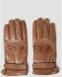 DIESEL G-dermont Gloves - Brown
