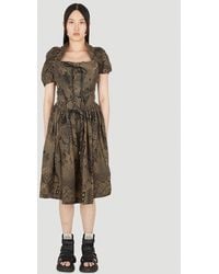 Vivienne Westwood New Saturday Mid Length Dress - Brown