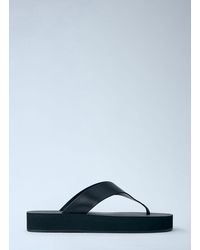 The Row - Dune Platform Thong Sandals - Lyst