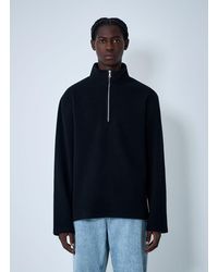 Rier - Zip-Up Fleece Sweatshirt - Lyst