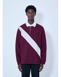 Wales Bonner - Prism Rugby Polo Shirt - Lyst
