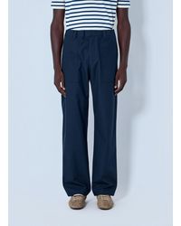 Prada - Wide-Leg Tailored Trousers - Lyst