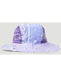 ARIZONA LOVE Bob Bandana Bucket Hat - Purple