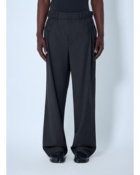Kiko Kostadinov - Elasticated Waist Tailored Trousers - Lyst