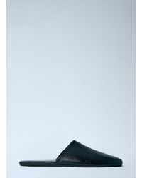 Miu Miu - Leather Slippers - Lyst
