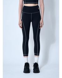 Moncler - Logo Patch Leggings - Lyst