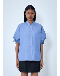 Prada - Fil-Ã€-Fil Shirt - Lyst
