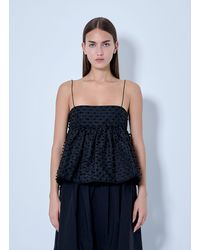 Cecilie Bahnsen - Fiamma Fil-coupé Top - Lyst