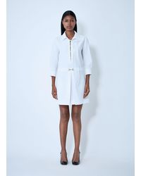 Gucci - Cotton Poplin Shirt With Horsebit Hardware - Lyst