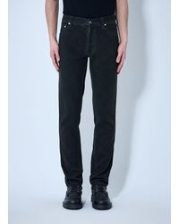 Burberry - Logo Patch Jeans - Lyst