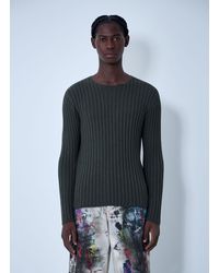 Acne Studios - Cotton Rib Sweater - Lyst