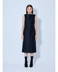 Balenciaga - Sleeveless Midi Dress - Lyst