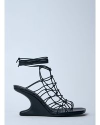 Rick Owens - Hollywood Web Cantilever 8 Heeled Sandals - Lyst