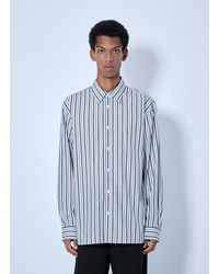 Dries Van Noten - Croom Stripe Cotton Poplin Shirt - Lyst