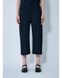 Pleats Please Issey Miyake - Mellow Pleated Pants - Lyst