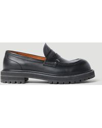 Marni - Pierced Leather Loafers - Lyst