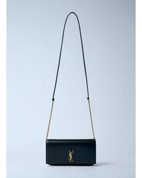 Saint Laurent - Cassandre Phone Case On Chain - Lyst