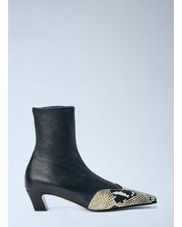 KHAITE - Nevada Ankle Stretch Boots - Lyst